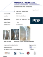 JC International Limited: STBD Crane Pedestal Base