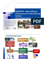 SISMADEN - Open Software P Infrastructure For Early Warning S Stems Systems