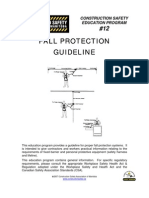 Fall Protection Guideline: Construction Safety Education Program