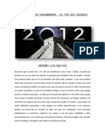 Hablando de Chambres El Fin Del Mundo Según Los Mayas