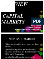 OF Capital Markets: by Priya Kansal Assistant Professor Jaipuria Institute of Management