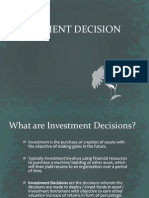 Investment Decision