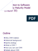 Introduction To Software Capability Maturity Model (Chapter 30)