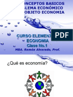 Clase No.1 Conceptos Básicos Economia