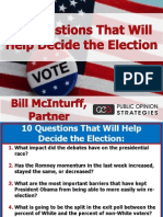 10 Questions That Will Decide The Election PDF