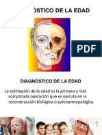 DETERMINACIÓN DE LA EDAD POR ANÁLISIS DE HUESOS Y DIENTES