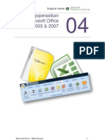 Modul 04 - Microsoft Excel 2003 2007