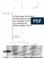 A Nonlinear Est Imator For Reconstructing The Angular Velocity - 'L - Oputcr. - C/T/Gyros