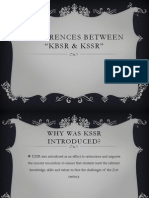 Differences Between Kbsr & Kssr