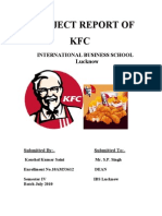 Project Report On KFC