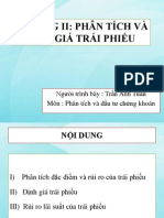 ĐỊNH GIÁ TRÁI PHIẾU