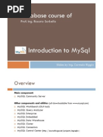 Slide MySql