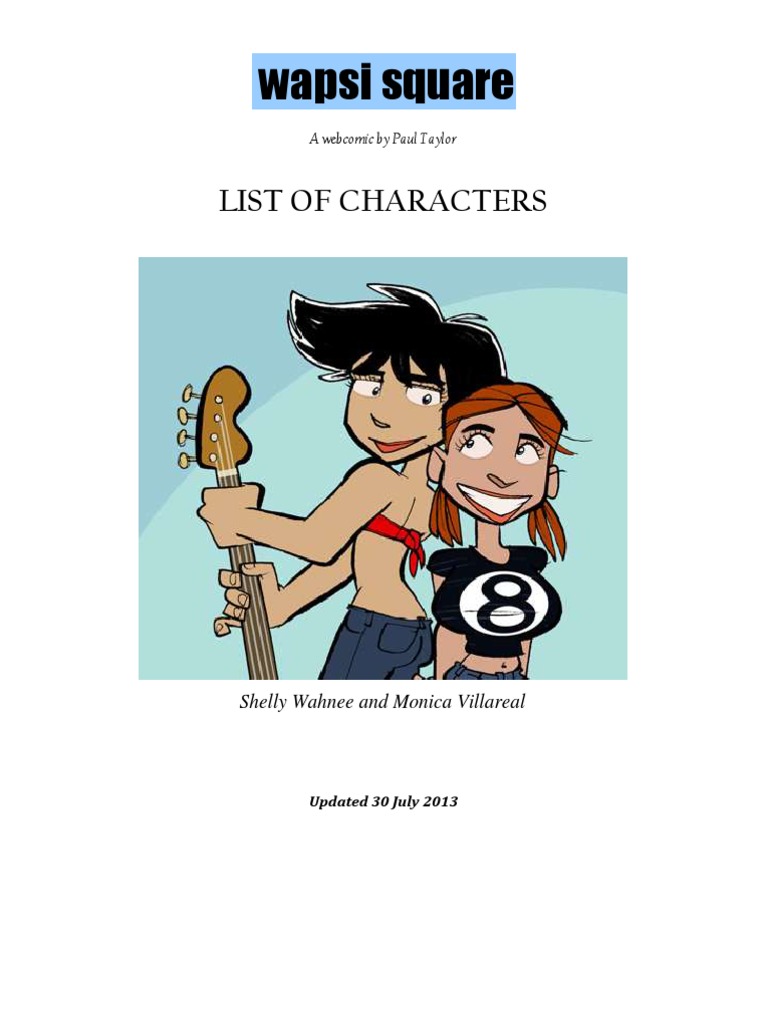 Wapsi Square Cast Of Characters Pdf
