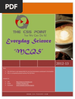 Download CSS Everyday Science MCQS Book by The CSS Point SN112003094 doc pdf