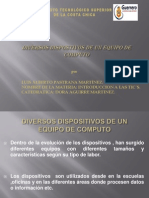 Diversos Dispostivos de Un Equipo de Computo