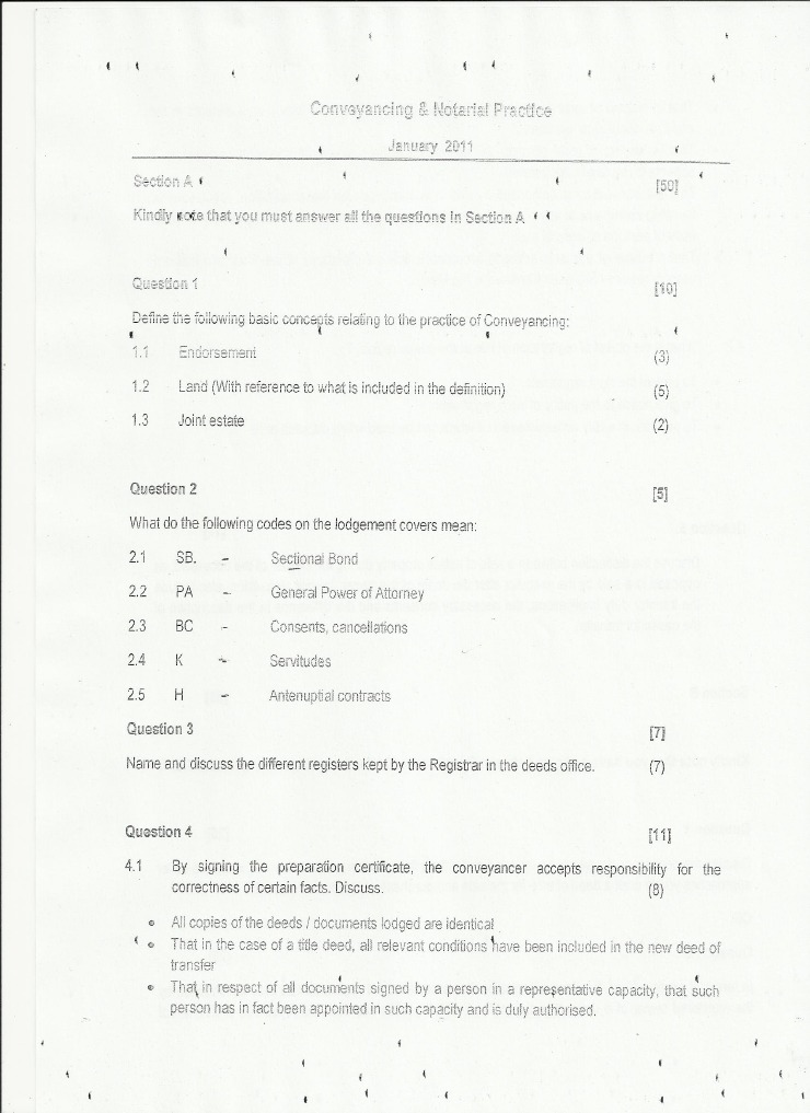 Conveyancing essay 06 picture