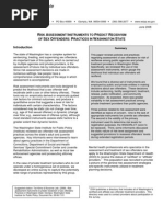 Download Risk Assessment Instruments to Predict Recidivism of Sex Offenders Practices in Washington State by Washington State Institute for Public Policy SN11202459 doc pdf