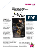 Jazz in Six All State Flyer