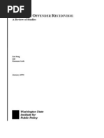 Download Adult Sex Offender Recidivism A Review of Studies by Washington State Institute for Public Policy SN11202590 doc pdf
