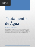 Trabalho de Quimica - A Água como Produto Industrial