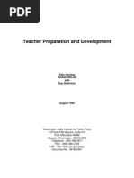 Download Teacher Preparation and Development by Washington State Institute for Public Policy SN11202945 doc pdf