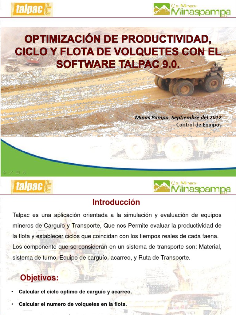 Talpac Minas Pampa. | PDF | Industrias | Sustancias químicas