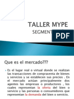 TALLER MYPE - Segmentacion