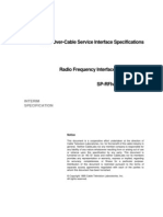 DOCSIS Spec Rfiv1.1 I01 990311