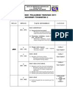 Rancangan Pelajaran Tahunan 2011 Ting 2