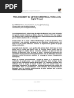 Download Prolongement Du mtro de Montral Vers Laval by malogohier3125 SN11206471 doc pdf