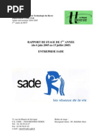 Download Rapport de Stage Premire Anne IUT Gnie Civil Entreprise SADE by malogohier3125 SN11206706 doc pdf