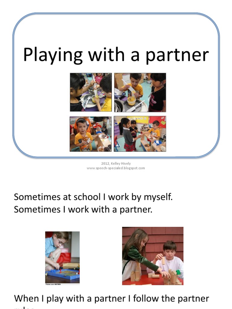 Partner Play Rules for Kids | PDF
