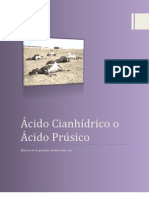 Ácido Cianhídrico o Ácido Prúsico