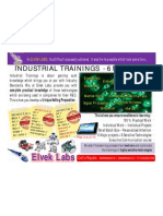 Elvek Labs - Industrial Trainings