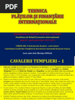 CURSUL NR. 4 - INSTRUMENTE DE PLATĂ