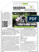 Nanohana: Fortnightly Newsletter