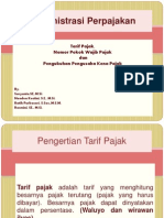 Tarif, NPWP Dan PPKP