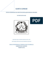 Download Karya Ilmiah Sdpaya Peningkatan Motivasi Belajar Bahasa Inggris Disekolah Dasar by sucahyo_667665849 SN112124626 doc pdf