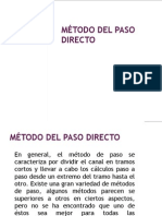Método Del Paso Directo
