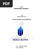 Download Modul Perekonomian Indonesia - Suparno SE MM Univ MERCU BUANA Jkt by Kiswoyo Masadi Sukirno SN112145249 doc pdf