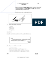 6025254 Pahang Percubaan PMR 2008 BI Paper 12 Answers Attached