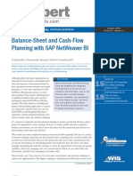 Balance Sheet Cash Flow Planning Final Techwave