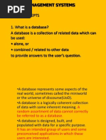 Database Management Systems