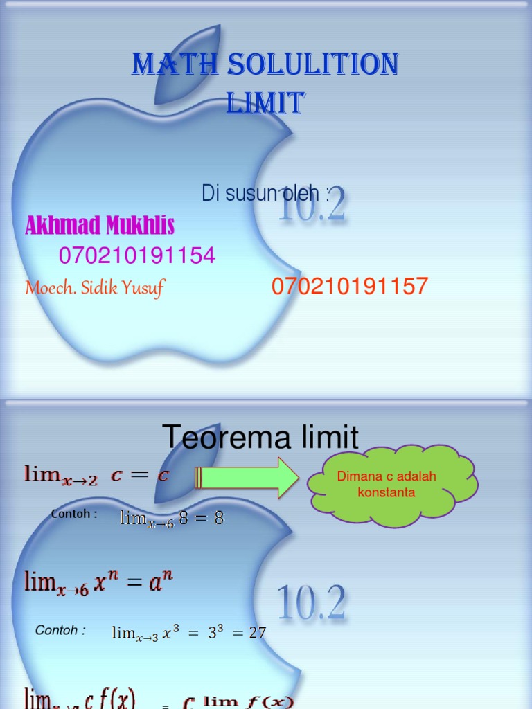 Cara Cepat Mengerjakan Soal Soal Limit