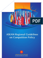 ASEAN Regional Guidelines on Competition Policy
