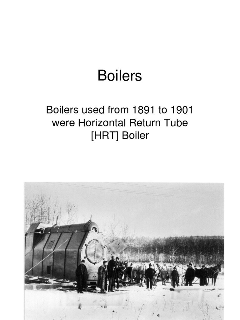 Historical Boiler Types 1891-1914 | PDF