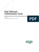 Sage SalesLogix Implementation Guide-V7.5.4