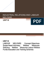 Industrial Relations and Labour Welfare: Unit Iii