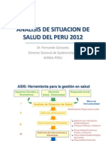 Análisis de situación de salud en el Perú