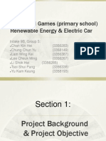 Educational Games (Primary School) Renewable Energy & Electric Car